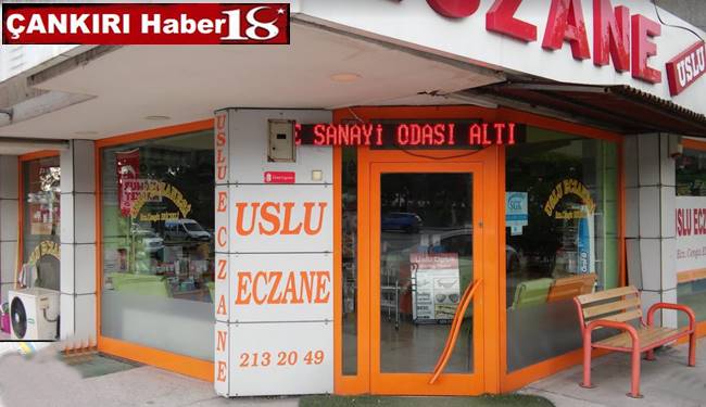 Çankırı Uslu Eczanesi - Haber18.com - Nöbetci Uslu Eczanesi