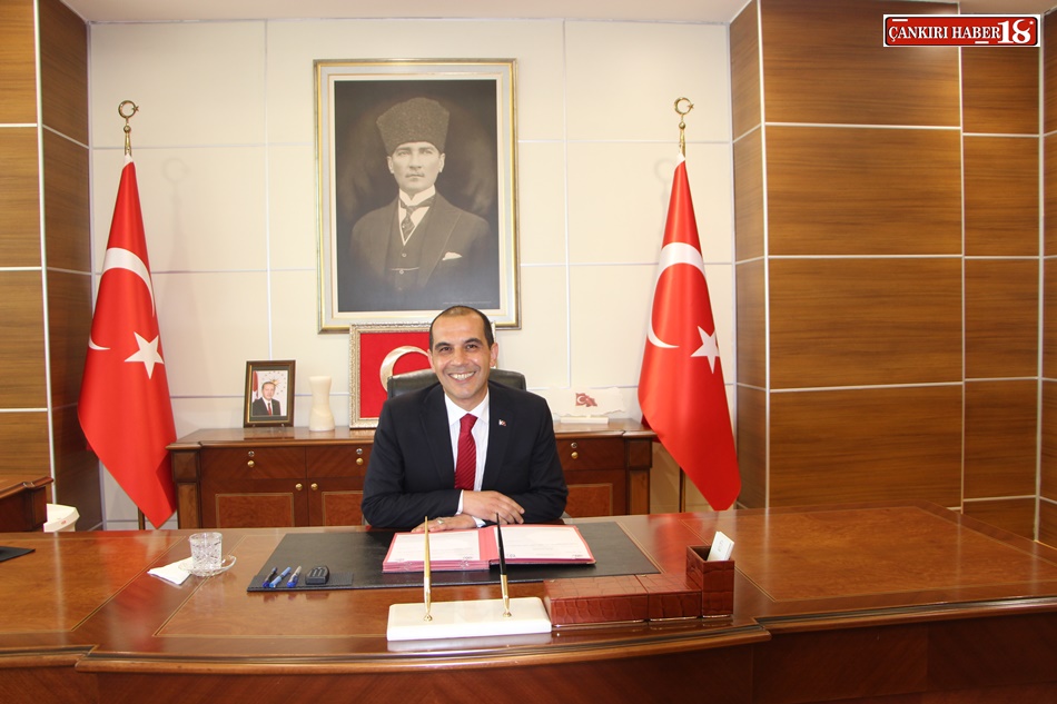 Çankırı valiliği - Çankırı valisi M. Fırat Taşolar