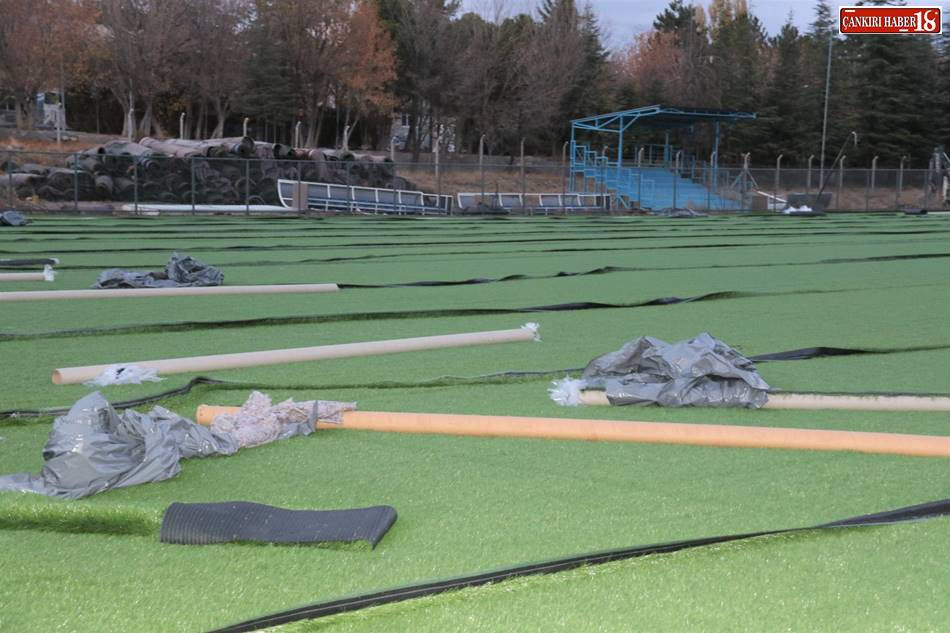 Çankırı Stadyum - çim saha