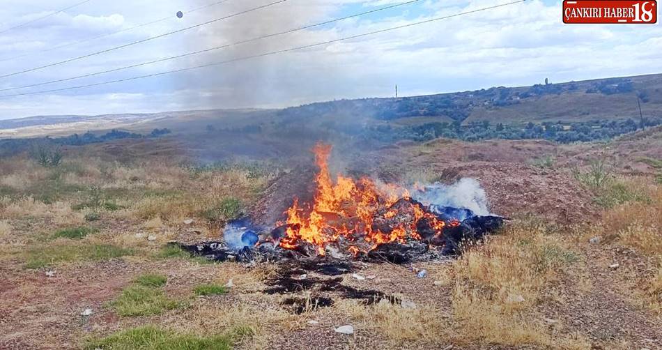 Çankırı Belediyesi İtfaiye Ekipleri İlimizde Çıkan Yangınlara Zamanında Müdahale Etti