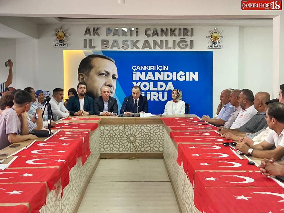 AK parti Çankırı İl Başkanı Koray Erdoğan