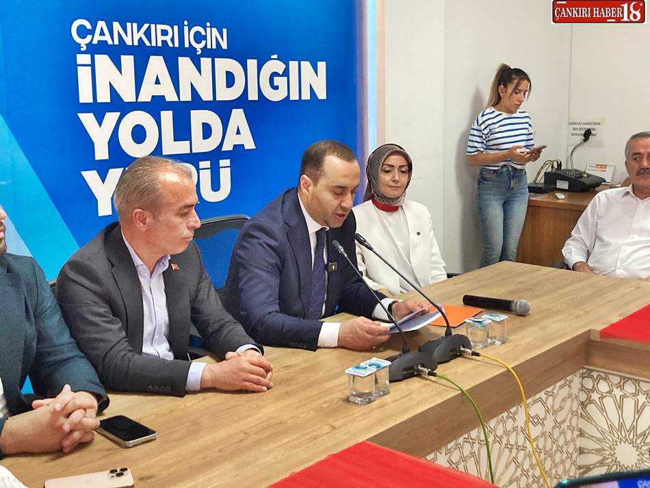 AK parti Çankırı İl Başkanı Koray Erdoğan