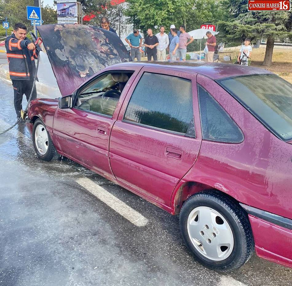 Çankırı Araç yangını, Çankırı Şehir Merkezi Araç yangını