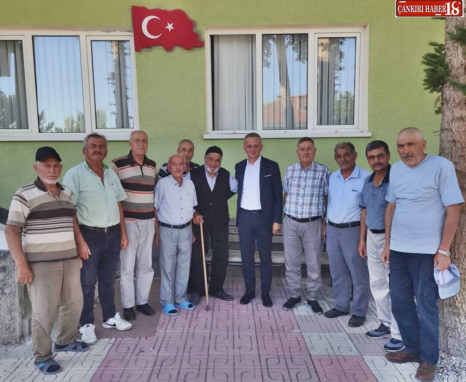 Çankırı Orta Sakaeli köyü Kaymakam Erkan Minuz