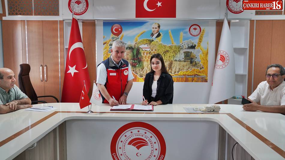 Çankırı İl Tarım ve Orman Müdürlüğü, İl Müdürü Latif CANDAN, Stajyer Öğrenciler, 