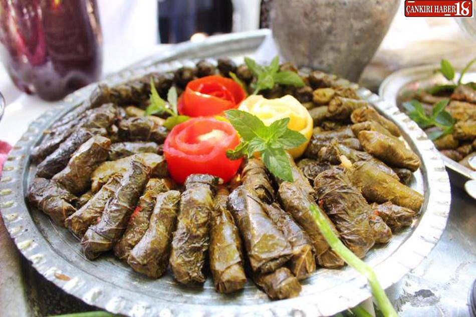 Çankırı yapraklı Yemek yarışması