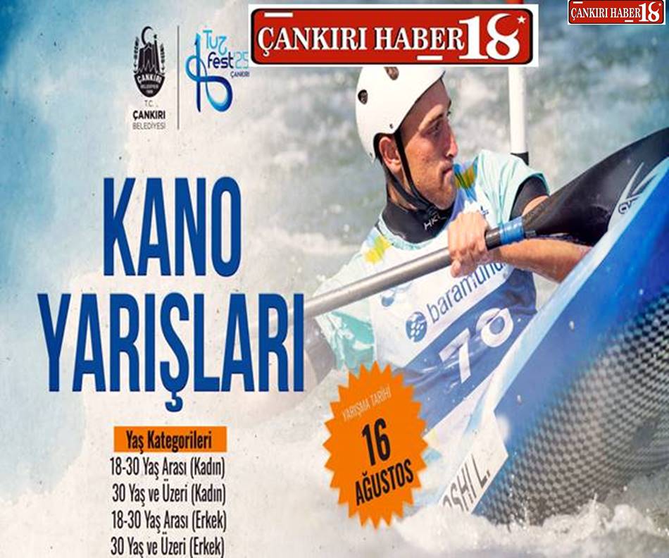 Çankırı Belediyesi kano Yarışları