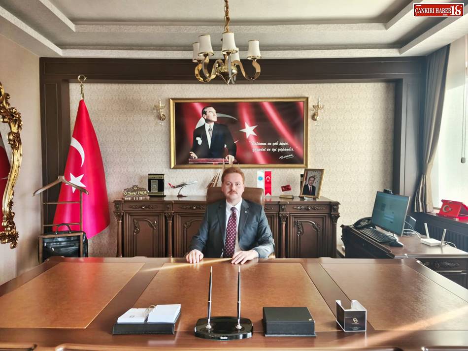 Çankırı Orta Kaymakamı Ökkeş Yusuf İnce,