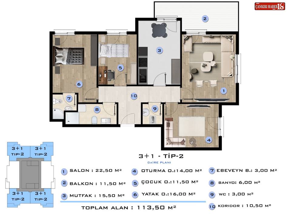 Koç Yapı İnşaat  Aile Konutları