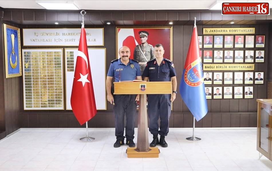 Çankırı İl Jandarma Komutanı Serhat Demiral, Çankırı Jandarma Haberleri, Çankırı Polis Eğitim Merkezi Müdürü Özdemir, Çankırı Göç İdaresi İl Müdürü Osman KARACA, Vali Yardımcıları Gürkan KARAM,
