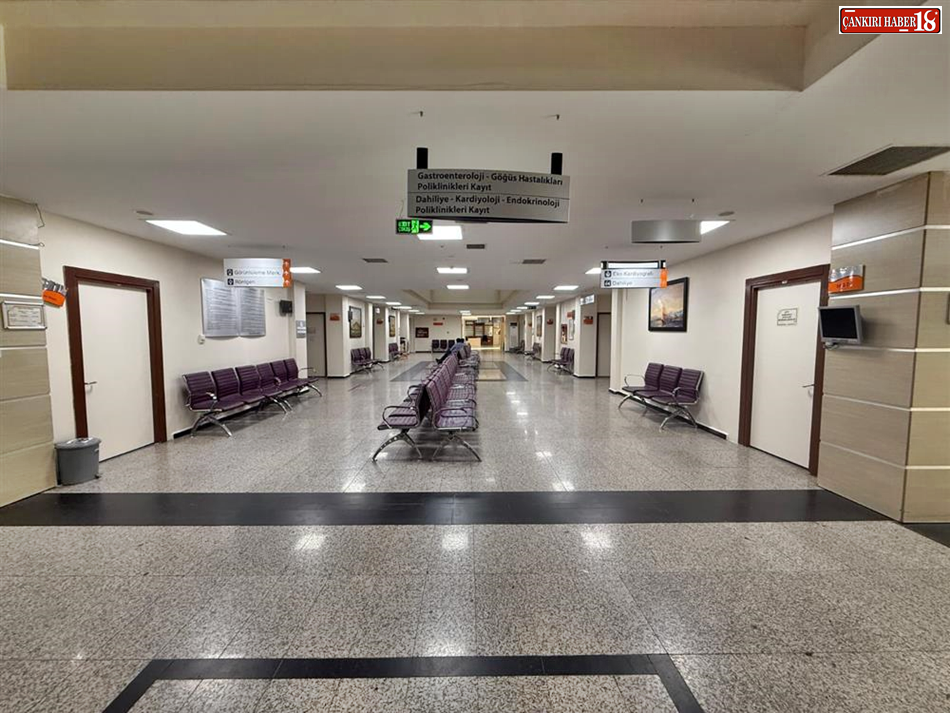 Çankırı Devlet hastanesi, Hastane haberleri, Çankırı Haber, Başhekim Yüksel Sayın,