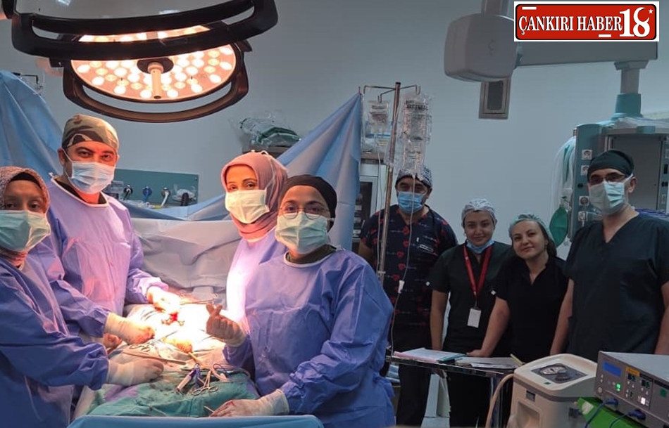 Çankırı Devlet Hastanesi, Çankırı'da Ameliyat, Hastane haberleri, Çankırı haber,