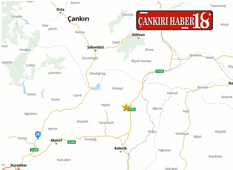 Çankırı'nın Komşusu kalecekik Deprem