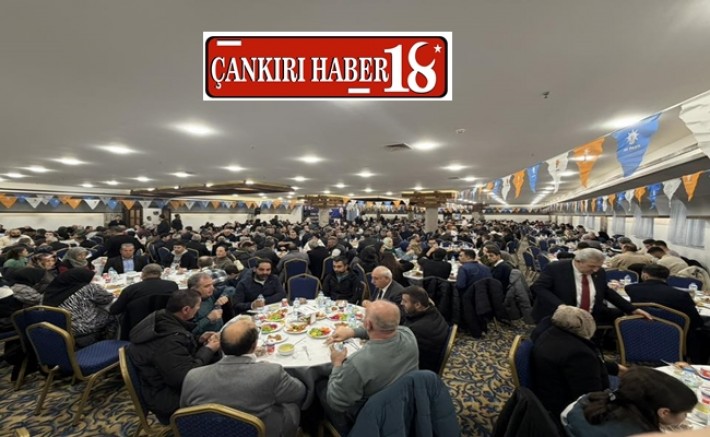 AK Parti Çankırı Teşkilatı Geleneksel İftar Programı Düzenledi