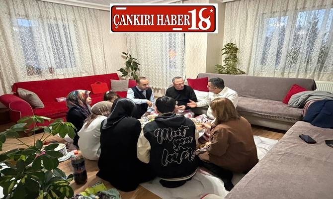 AK Parti Çankırı Teşkilatı Ramazan Boyunca Gönül Sofralarında