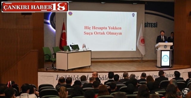 ÇAKÜ’de Siber Suçlar Etkinliği Düzenlendi