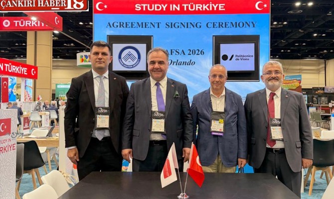 ÇAKÜ'den NAFSA 2026’da Stratejik Temaslar Çankırı haber