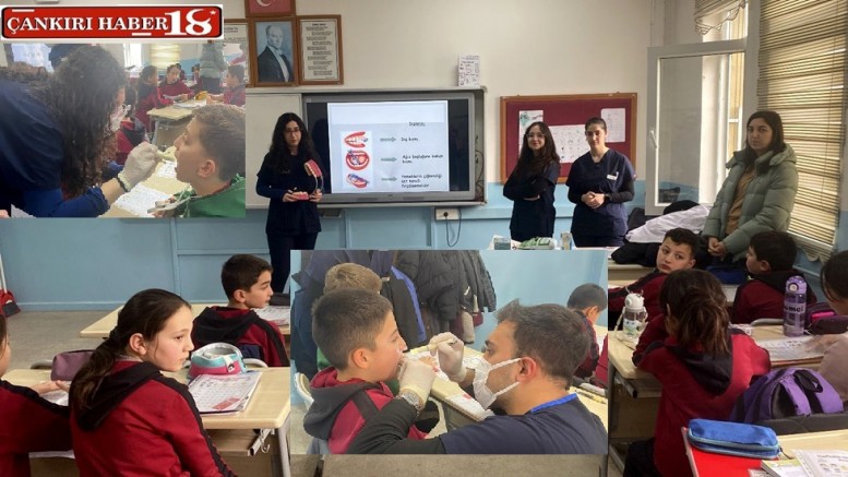 ÇAKÜ Öğrencileri Ağız ve Diş Sağlığı Taraması Yaptı