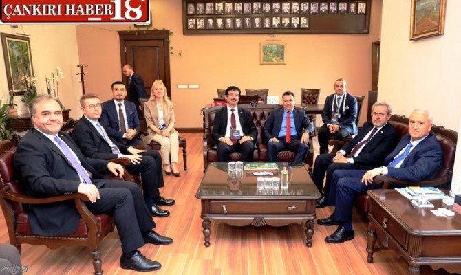 ÇAKÜ Rektörü Karataş YÖK’te Toplantıya Katıldı - Çankırı haber