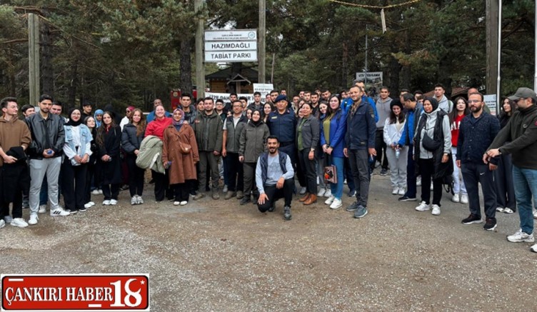 ÇAKÜ Yapraklı’da Ateşe Değil Doğaya Yakın Ol Etkinliği Gerçekleştirdi