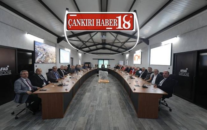 Çankırı AFAD Koordinasyon Kurulu Toplantısı Yapıldı - Çankırı haber