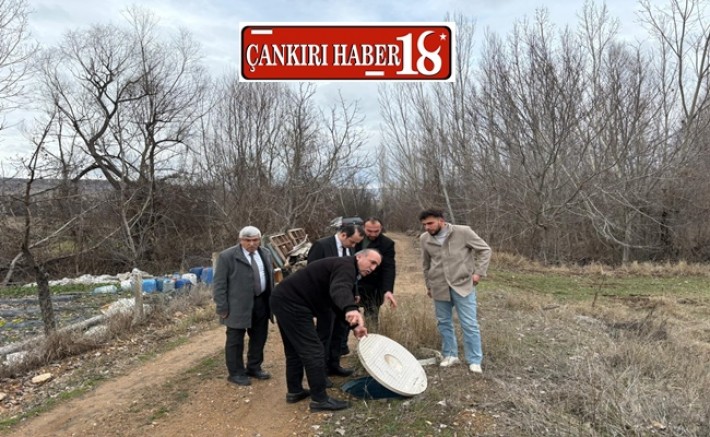 Çankırı Alpsarı Köyü’ndeki Su Problemi İncelendi