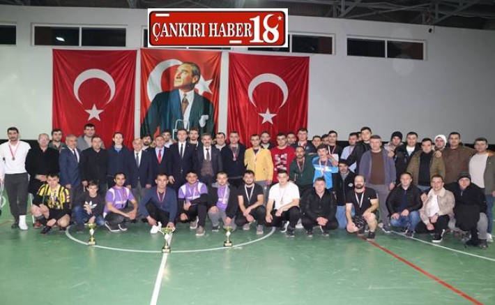 Çankırı Atkaracalar Kaymakamlık Kupası Turnuvası Tamamlandı