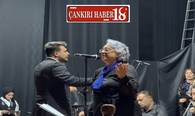 Çankırı Belediyesi THM Korosundan Unutulmaz Gece - Çankırı haber