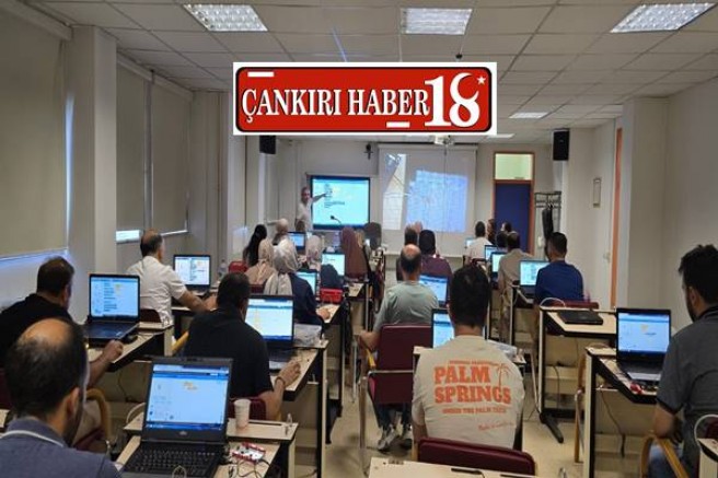 Çankırı'da Eğitimde Yapay Zeka Uygulamaları Kursu Düzenlendi