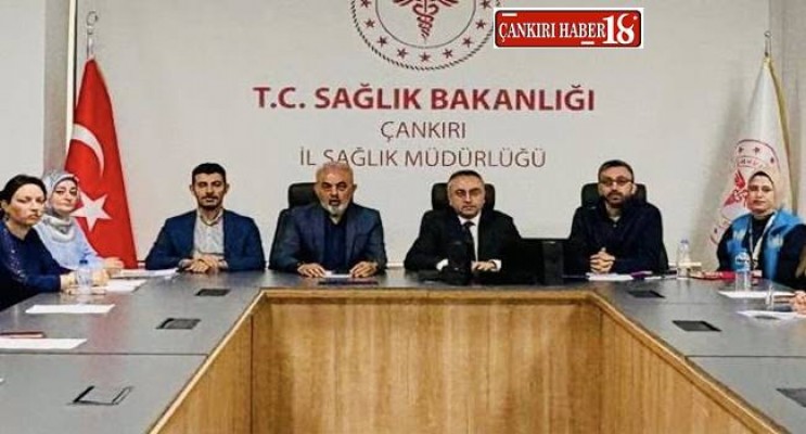 Çankırı’da Evde Sağlık Hizmetleri Değerlendirildi - Çankırı haber