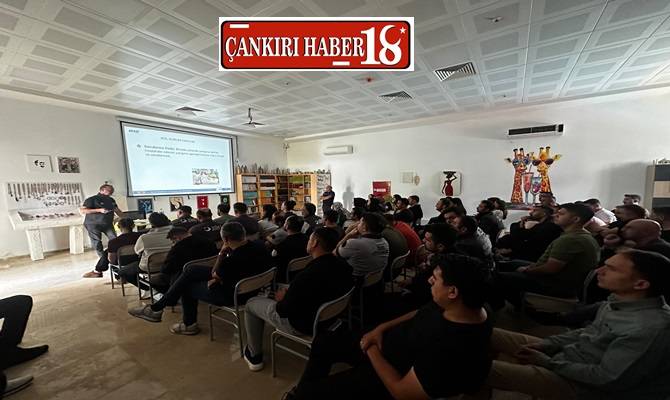 Çankırı’da Göç İdaresi Personeline Afet ve Acil Durum Eğitimi