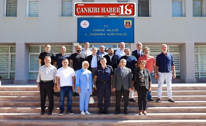 Çankırı'da Jandarma Asayiş Vakfı Toplantısı Gerçekleştirildi
