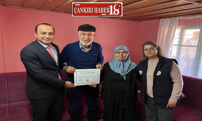 Çankırı’da Kaymakam, Yarım Asır Huzur Belgesi - Çankırı haber