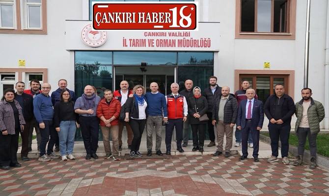 Çankırı’da Kırsal Kalkınma Projesi Yatırımları Yerinde İncelendi Çankırı haber