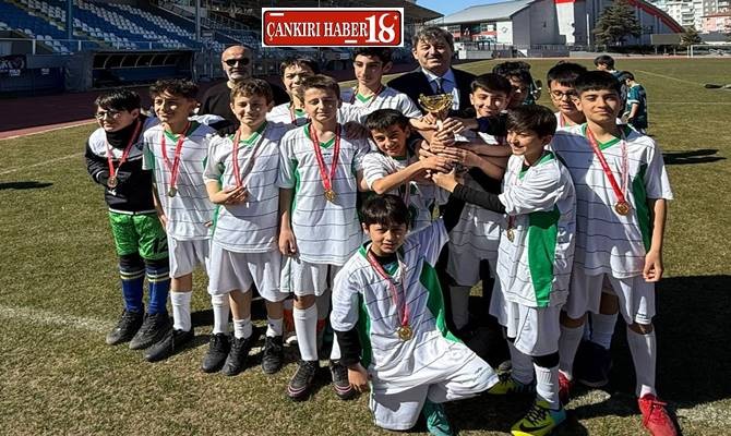 Çankırı haber, Çankırı’da Küçük Erkekler Futbol İl Birinciliği Tamamlandı