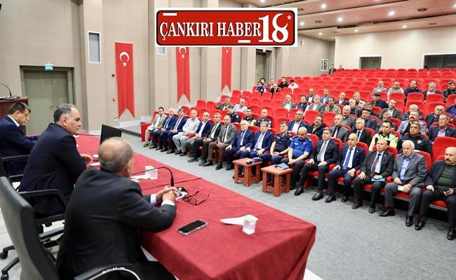 Çankırı haber - Çankırı’da Merkez İlçe Muhtarlar Toplantısı Gerçekleştirildi