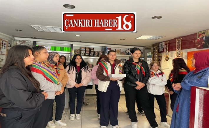 Çankırı’da Öğrencilerden Ahilik Haftası’nda Anlamlı Ziyaret