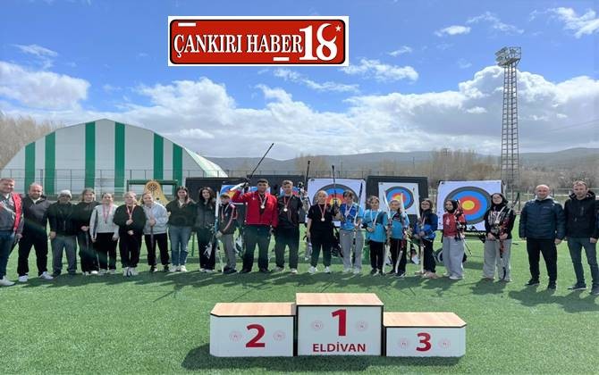 Çankırı’da Okçular Hedefi 12’den Vurdu: İl Birincileri Belli Oldu