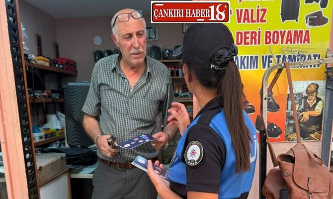 Çankırı’da Polislerden Dolandırıcılık ve Sahte Para Uyarısı