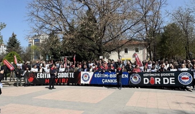 Çankırı Eğitim Bir Sen’den Okul Saldırısına Kınama
