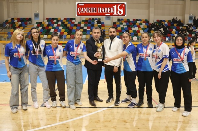 Çankırı haber, Çankırı Futsal Gençler A Kızlar İl Birinciliği Tamamlandı