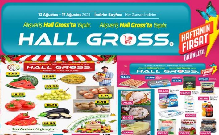 Çankırı Hall Gorss 13-17 Ağustos Haftanın Fırsatları