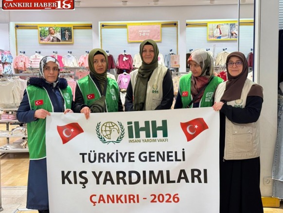 Çankırı İHH’dan Çankırı ve Gazze’ Ye Kış Yardımı