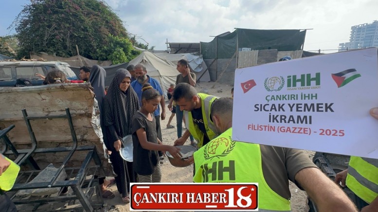 ÇANKIRI İHH’dan GAZZE’ye İyilik Kervanı Yoluna Devam Ediyor!