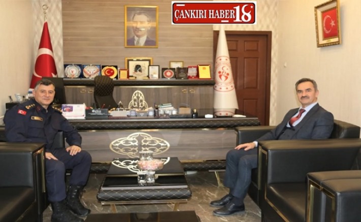 Çankırı İl Jandarmasından Spora Destek Ziyareti