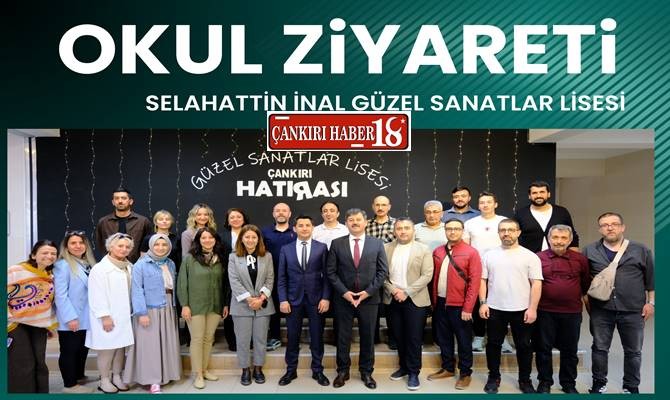 Çankırı İl Millî Eğitim Müdürü Ayhan Işık'ın Okul Ziyaretleri - Çankırı haber