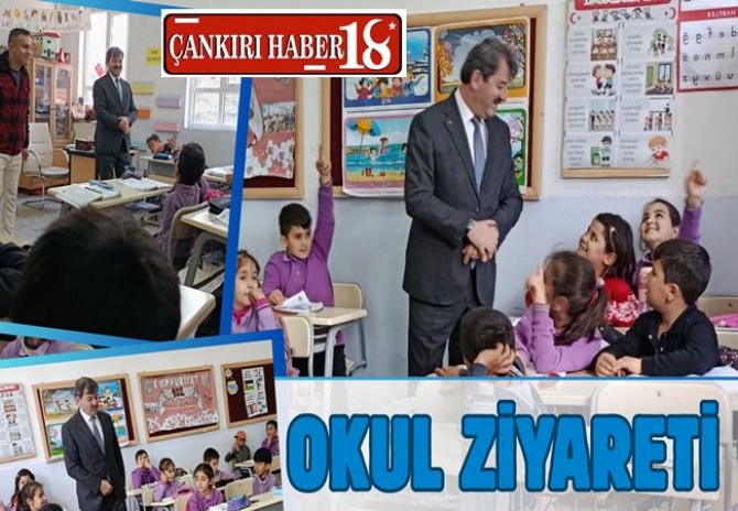 Çankırı İl Millî Eğitim Müdürü'nün Okul Ziyaretleri