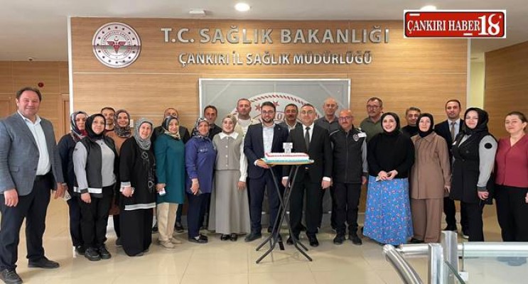 Çankırı İl Sağlık Müdürlüğü’nde 1 Mayıs Günü Kutlandı Çankırı haber