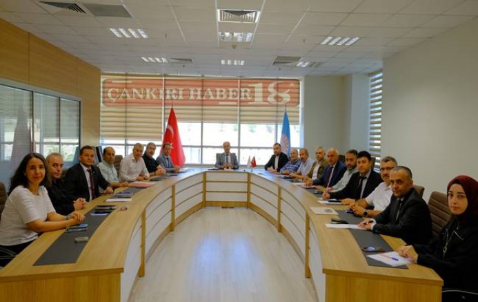 Çankırı İlçe Milli Eğitim Müdürler Toplantısı Yapıldı - Çankırı haber
