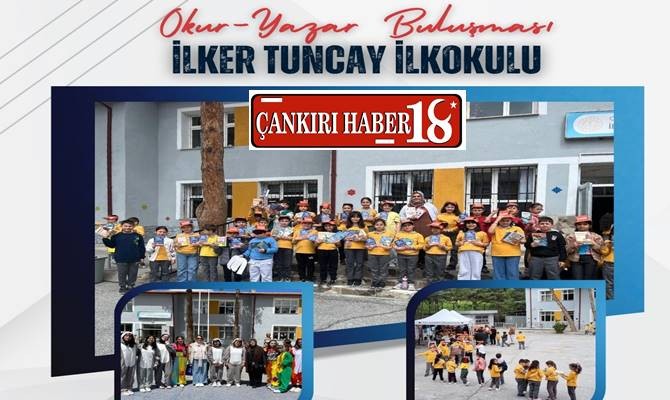 Çankırı İlker Tuncay İlkokulu’nda Anlamlı Okur-Yazar Buluşması - Çankırı haber